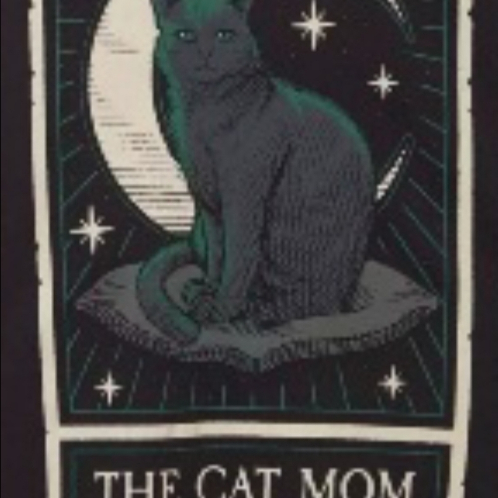 Cat Tarot Classic Fit Heritage Jersey Crew Tee